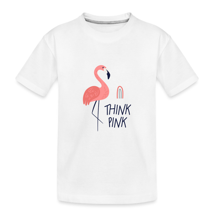 Kinder Premium Bio T-Shirt - weiß