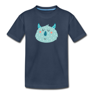 Kinder Premium Bio T-Shirt Little Monster - Navy